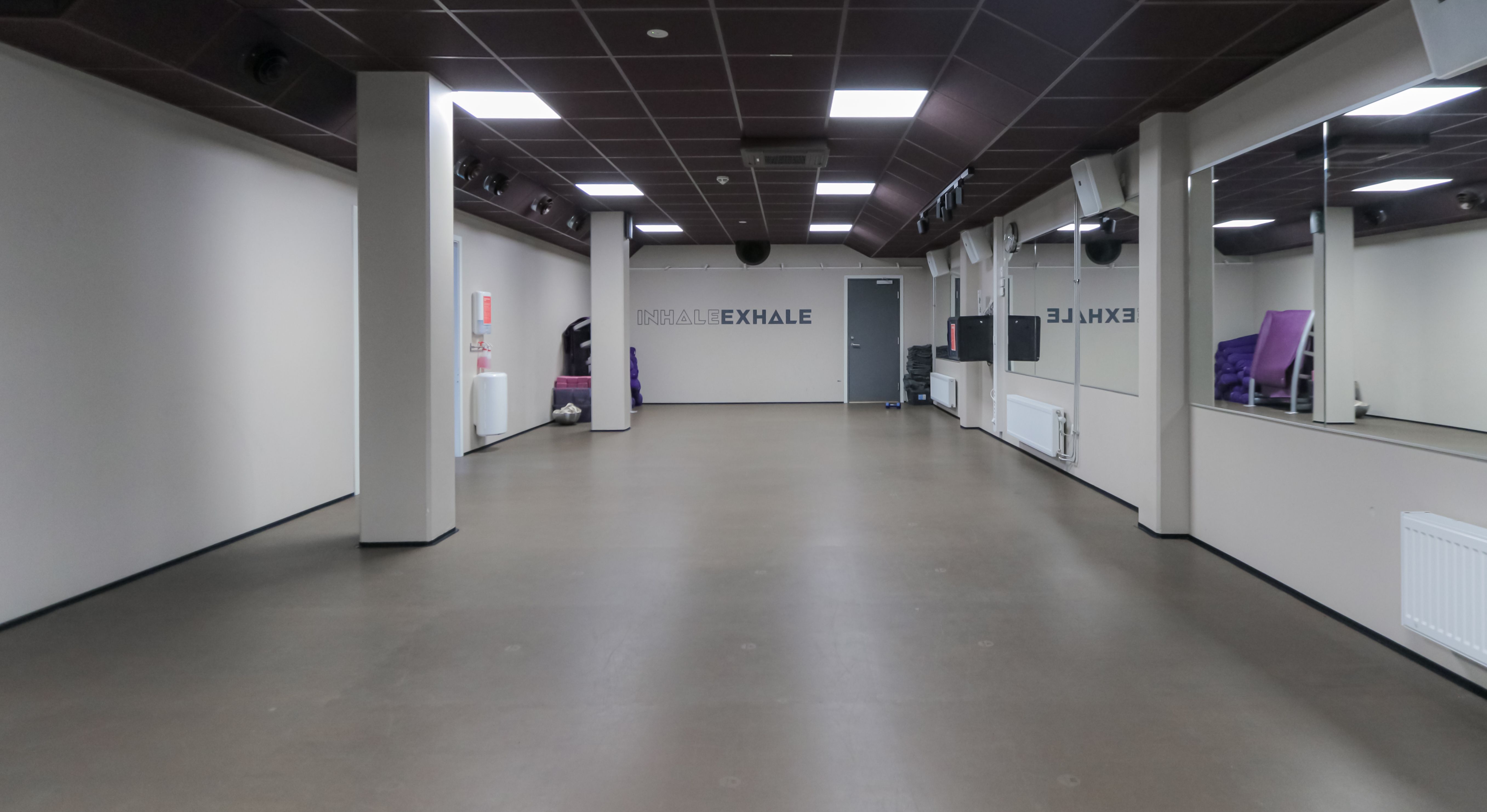 Yogasalen hos SiO Athletica Centrum. 