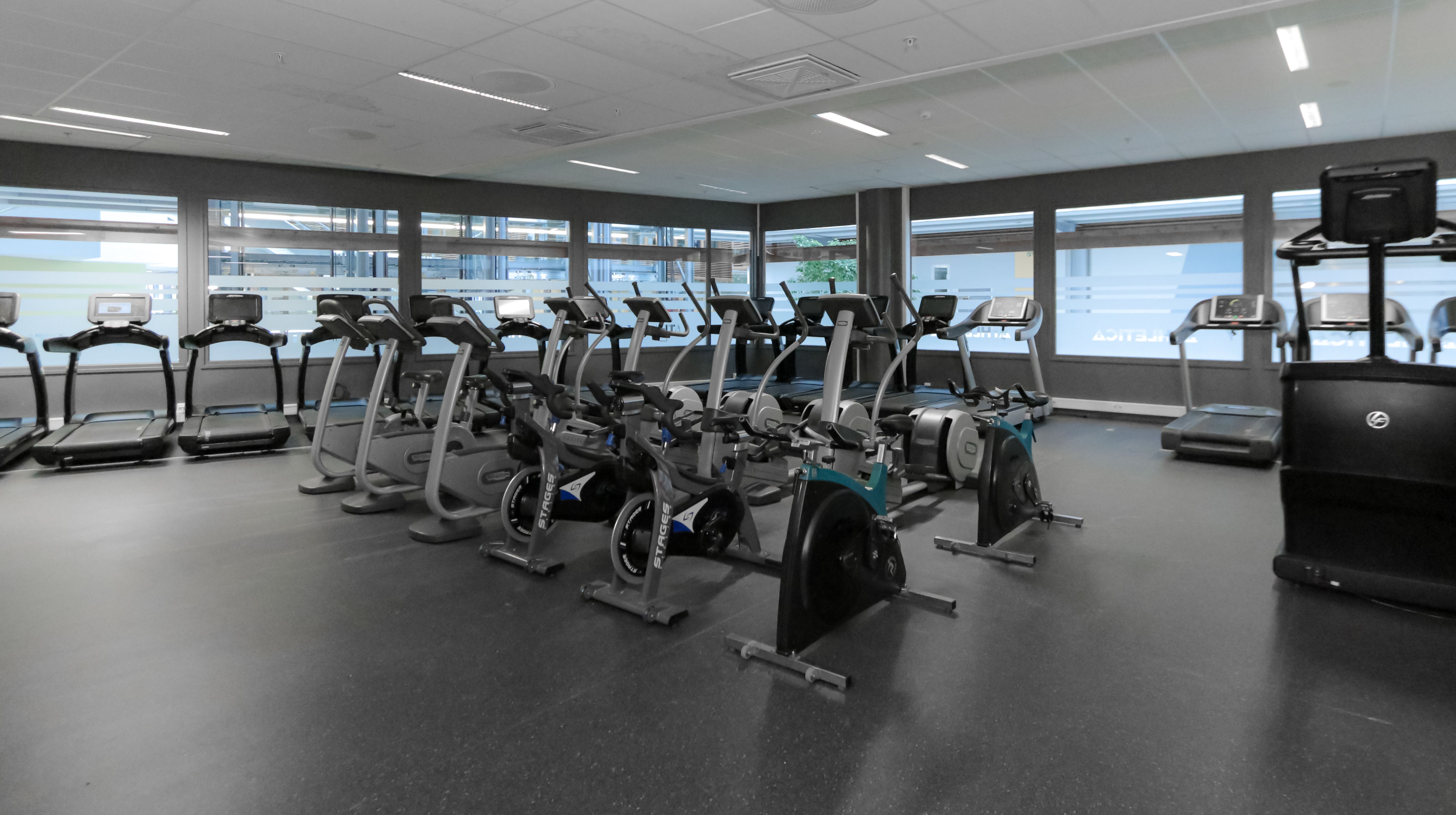 Bilde av cardiosone ved SiO Athletica Nydalen. 