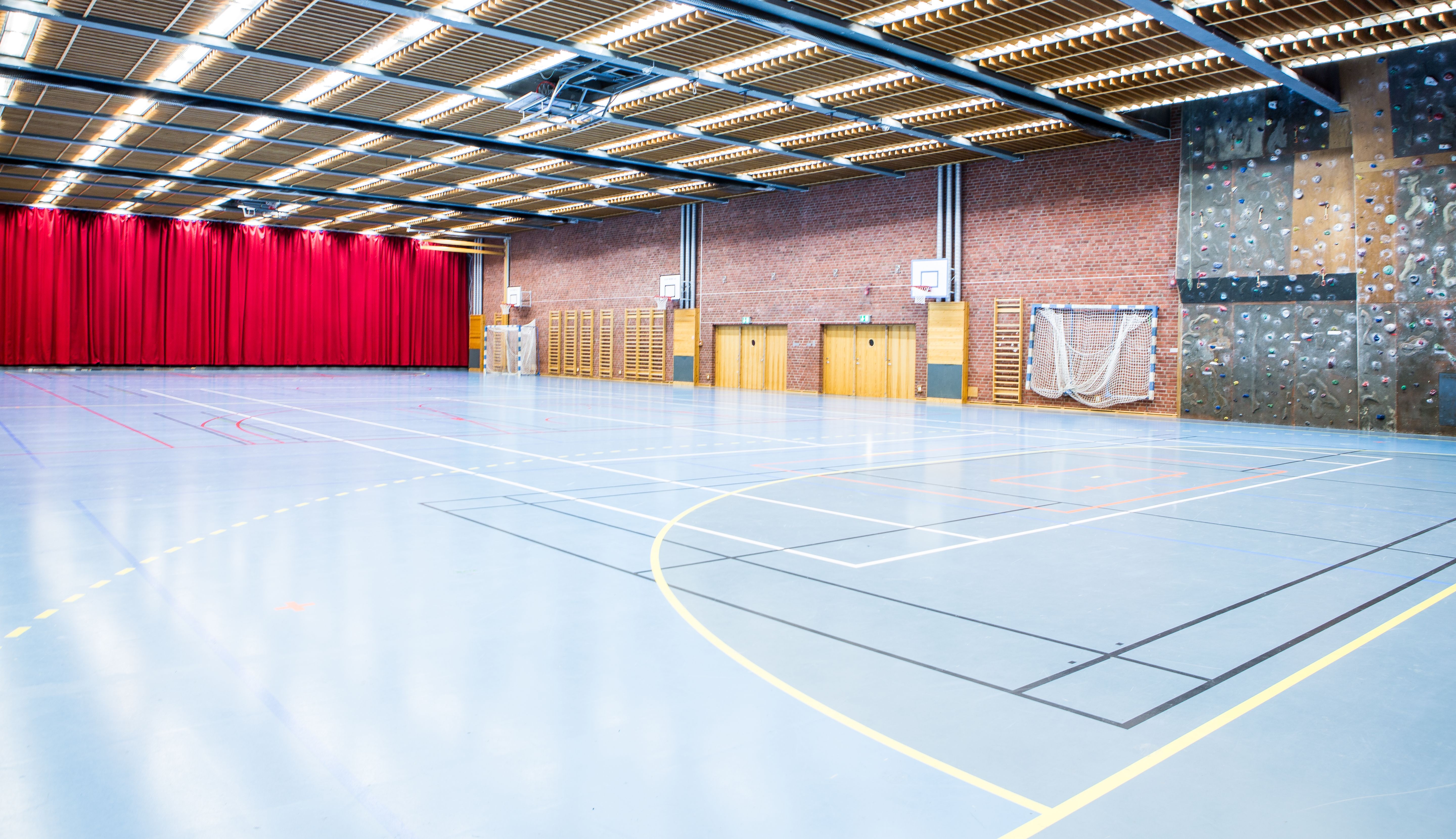 Bilde av flerbrukshallen på Athletica Blindern. 