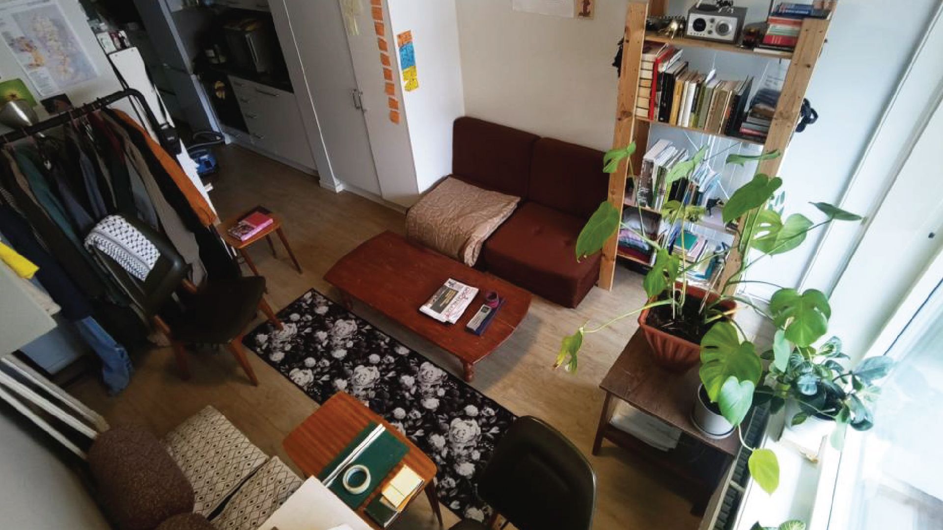 Bilde av hybel/ett-roms fra en SiO studentbolig.
