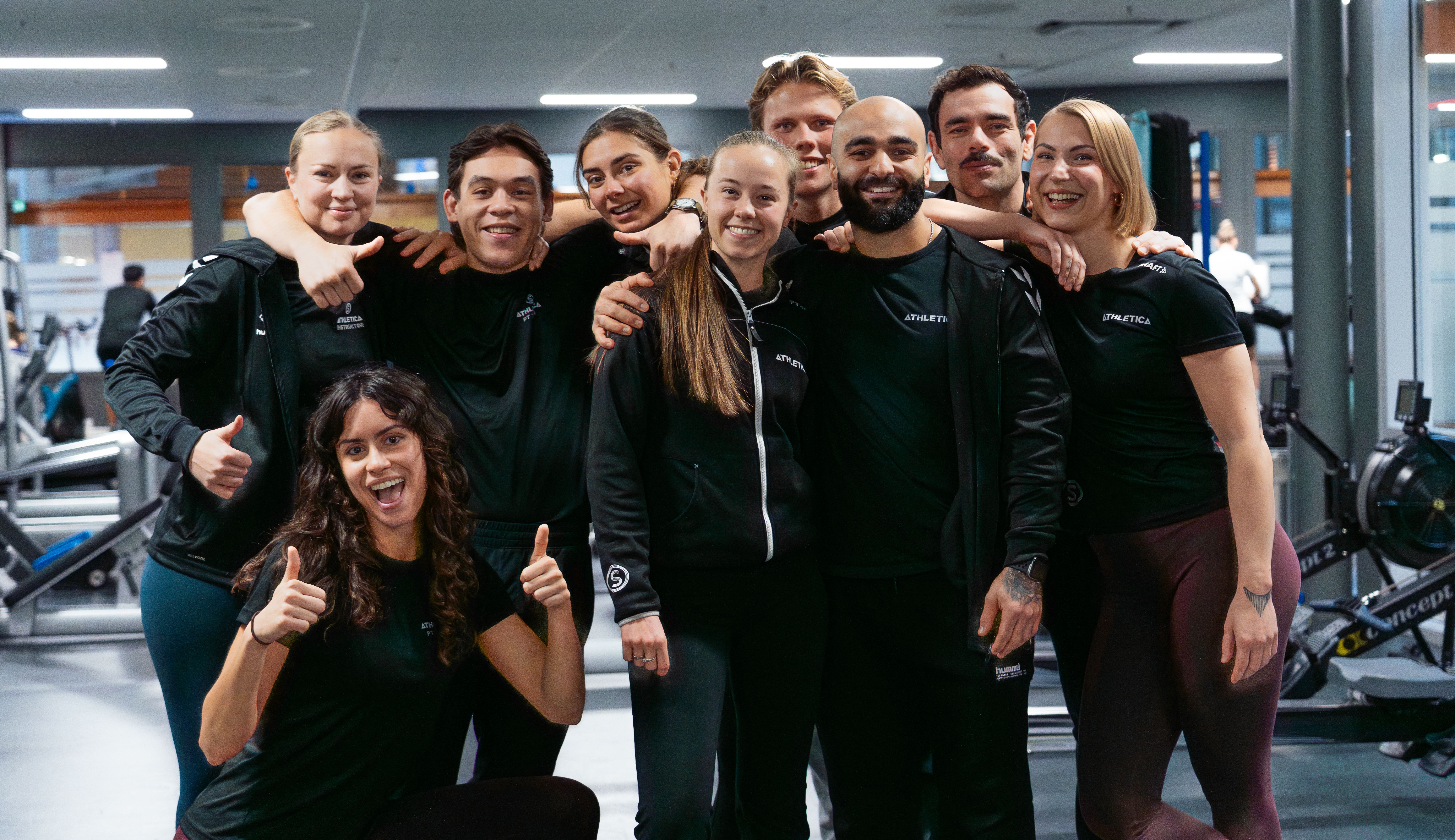 Gruppebilde av Team Athletica Nydalen