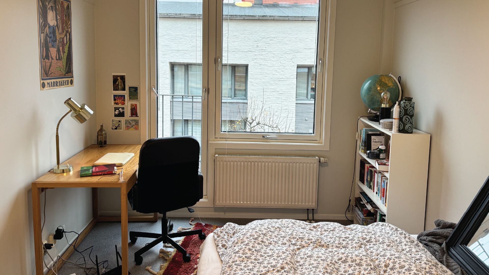Bilde av hybel/ett-roms fra en SiO studentbolig.