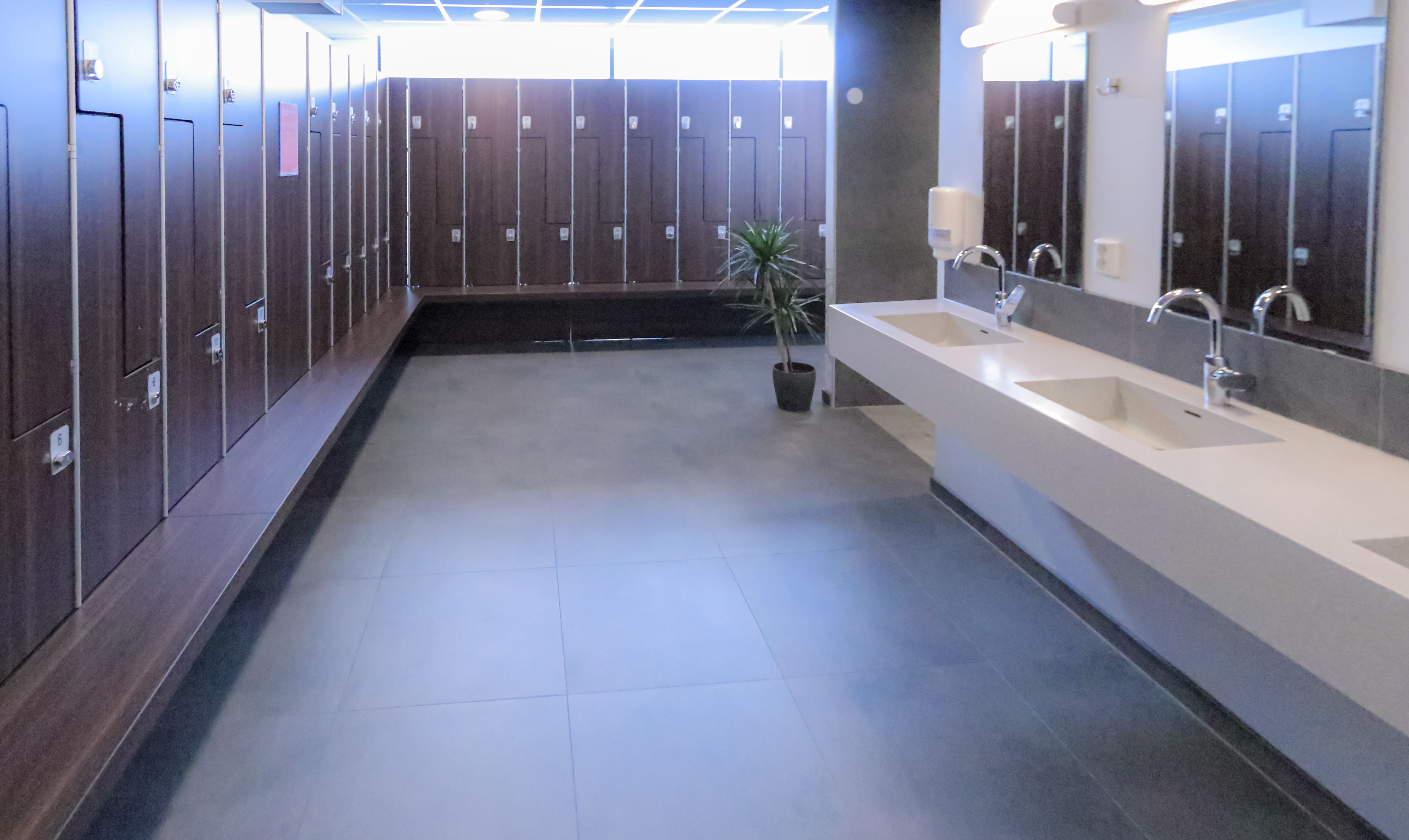Garderobe på Athletica Kringsjå.