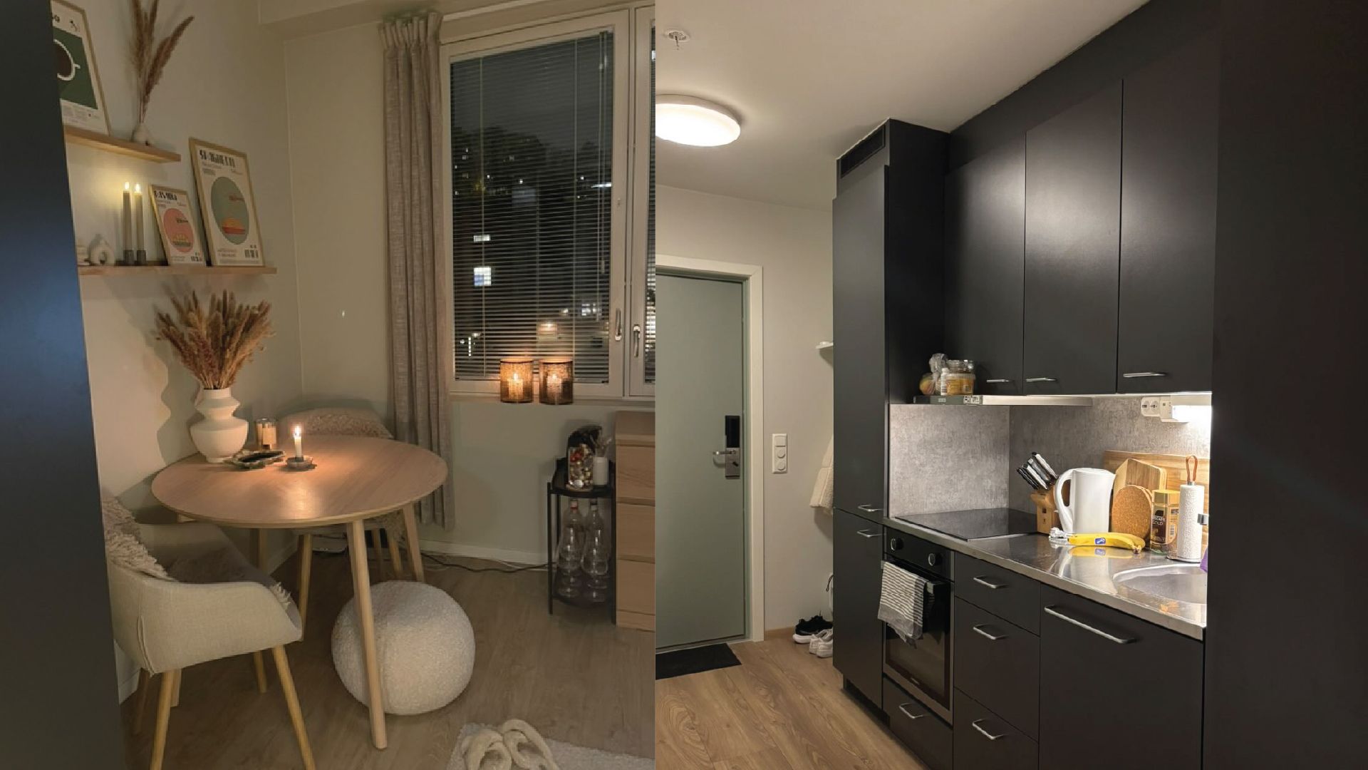 Bilde av hybel/ett-roms fra en SiO studentbolig.
